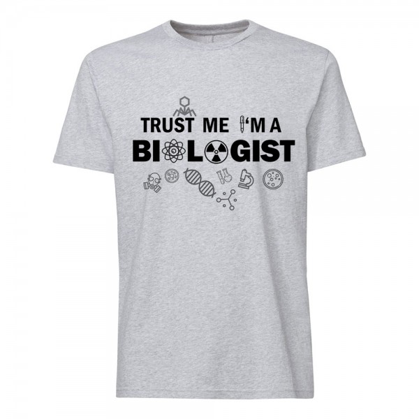 تی شرت طرح  Trust me, I'm a Biologist مدل IC 